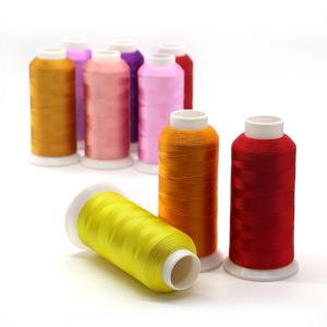 Quality 4000Yard/cone Polyester Embroidery Thread for Machine Embroidery Lot Stock 700 Colors wholesale