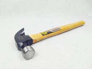 Quality 8OZ American Type Carbon Steel Wood Handle Carpenter Claw Hammer in Hand Tools wholesale