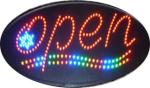 Led Open sign oval