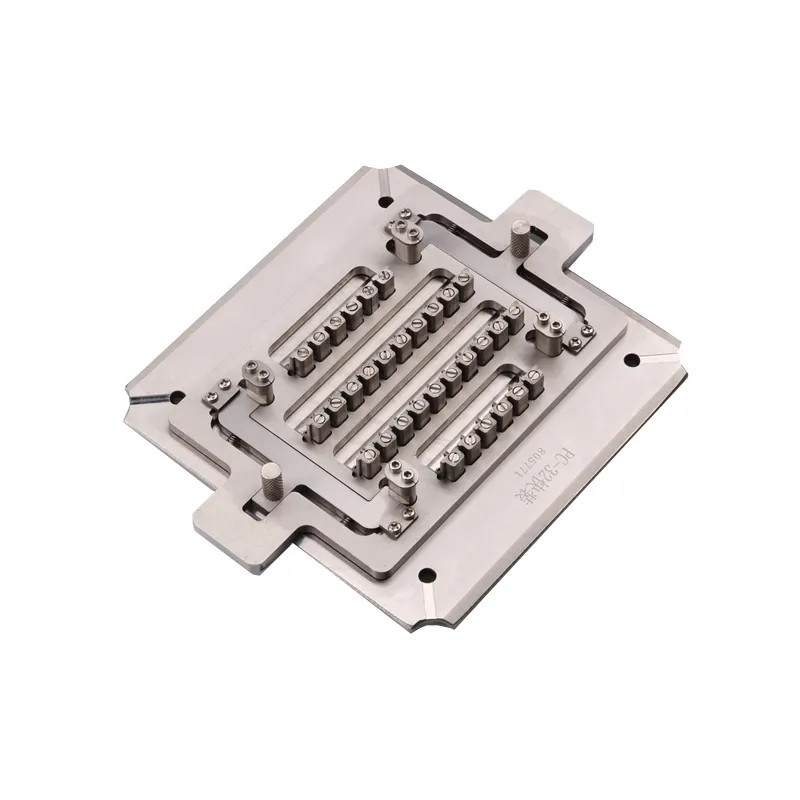 FC / PC Fiber Polishing Fixture , Fttx PC32 Port Optic Fiber Polishing Equipment