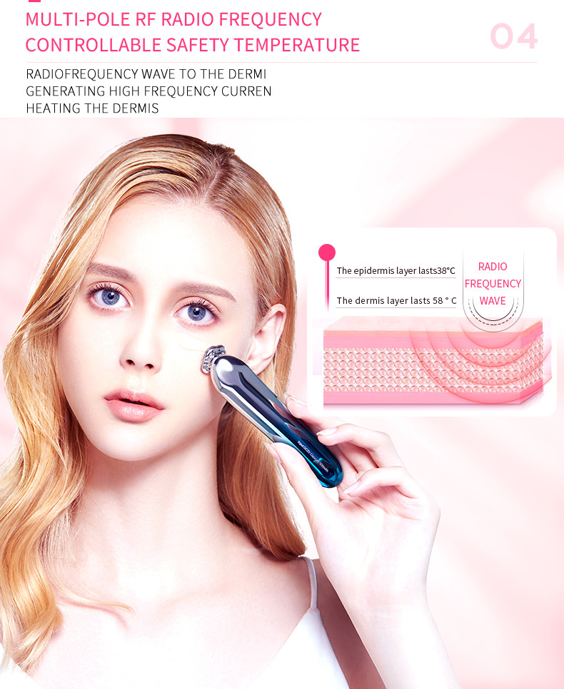 High Frequency Skin Tightening Three Gears Eye Lifting Machine