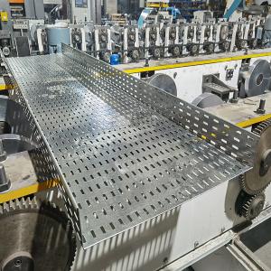Quality Tile Metal Roof Forming Cable Tray Punching Machine 11kw wholesale