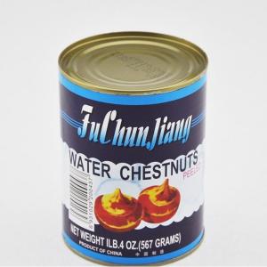 Quality Sweet 425g 567g Canned Fruits Vegetables Water Chestnut In Syrup wholesale