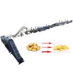 Industrial Frozen French Fries Production Line Fully Automatic Energy Saving