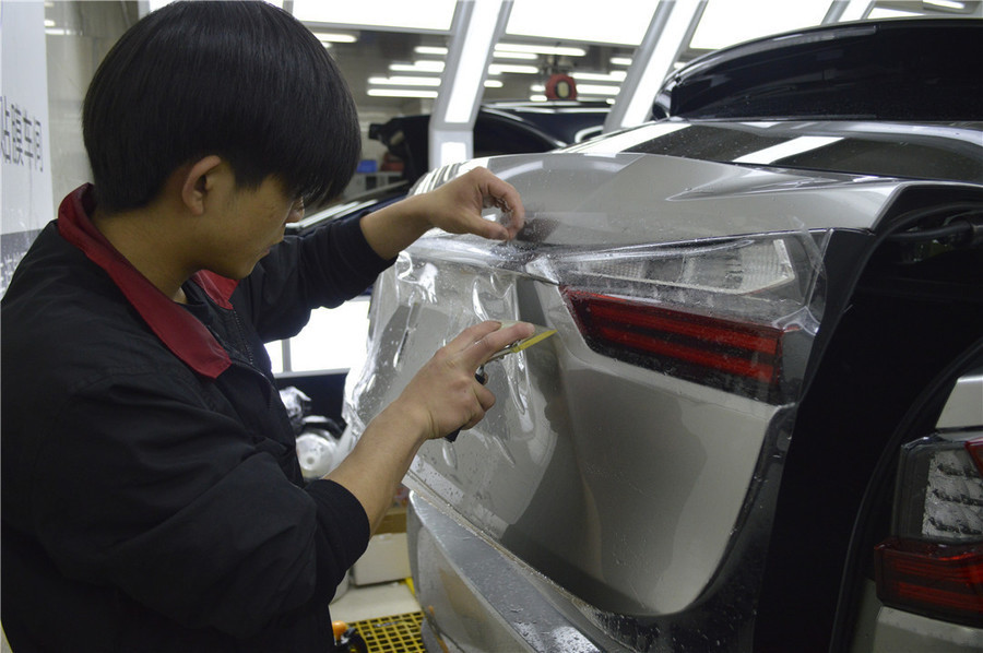TPU Materials Anti-yellow Self -healing 5 Years Warranty Car Paint Protective Film