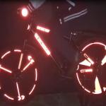 Balance Bike Reflective Stickers Warning Riding Accessories