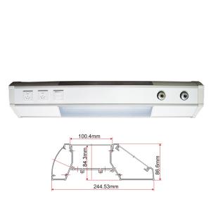 Quality Hospital Vertical Bed Head Unit 1000mm With Gas Outlet wholesale