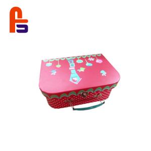 Quality Large Size Packaging Storage Multi Colors Cardboard Suitcase Box wholesale