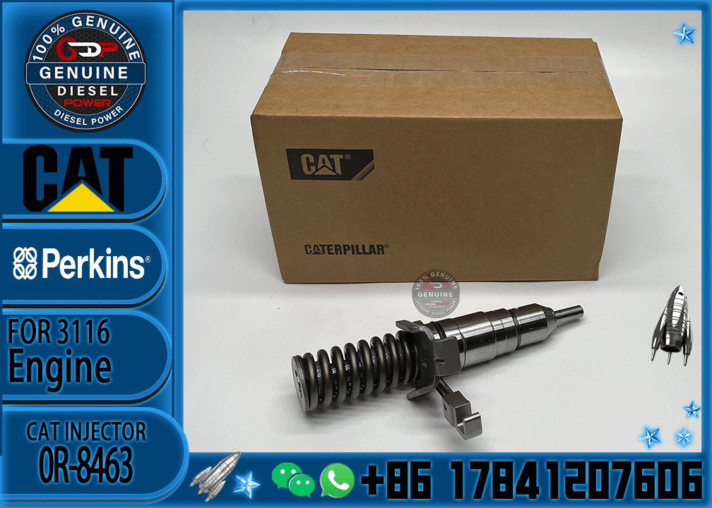 CAT 3116 3126 Engine Diesel Common Fuel Injector 162-0212 0R-8463 For CAT System Marine