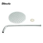 ABS Chrome 0.800kg Dia200mm Bathroom Rain Shower Heads