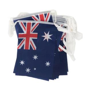Quality Football Soccer Teams Bunting Flag Banner National Polyester Material wholesale
