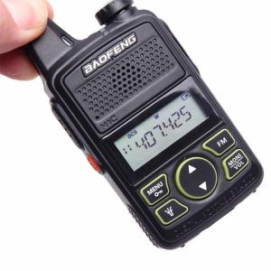 Quality BF-T1 USB Rechargeable Mini Handheld Walkie Talkie 55x21x108mm Dimensions wholesale