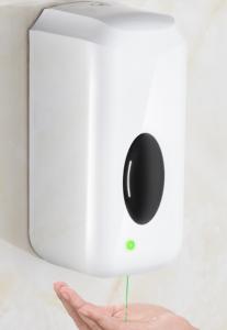 Quality 1000 Ml Hands Free Wall-Mounted Refillable Automatic Hand Gel Liquid Dispenser wholesale