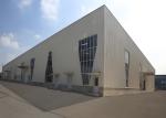 Swing Door Prefabricated Steel Structure Warehouse Hot Dipped Galvanized