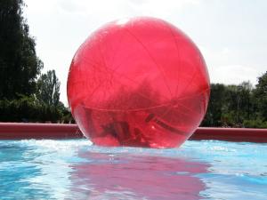 Quality Red Colour Commercial Grade Inflatable Water Ball for Kids Inflatable Pools wholesale