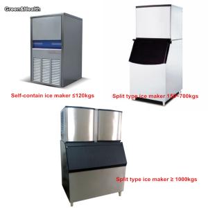 Quality Automatic Ice Making Machine Commercial Fan Cooling One Year Warranty wholesale