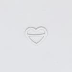 Heart Shape 11mm Bra Adjustment Slides