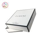 White Two Pieces EVA Insert Cosmetic Gift Box For Perfume Packaging
