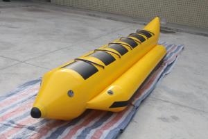 Quality 4.9x1.1m Inflatable Water Games , Inflatable Flying Fish Water Banana Boat For 5 People wholesale