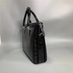 Authentic Crocodile Belly Skin Businessmen Briefcase Working Handbag Genuine