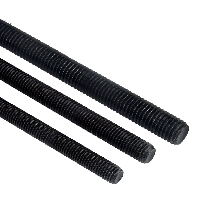 Black Zinc Plated Black Oxide DIN938 Stud Bolts with Grade 4.8/ 8.8/ 10.9/ 12.9 Ect/