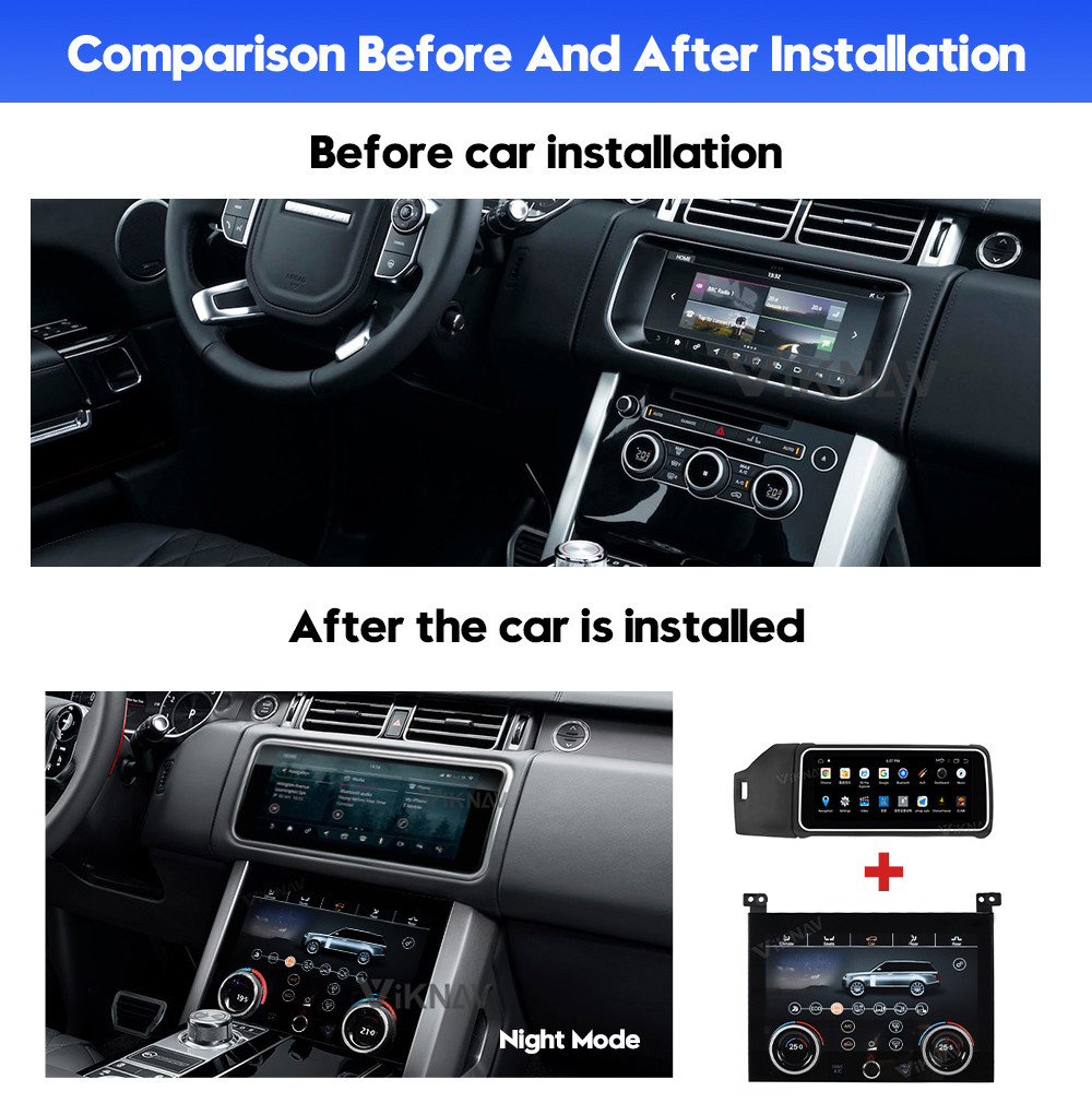 IPS LCD L405 Range Rover Car Stereo 12.3inch DVD Multimedia Player