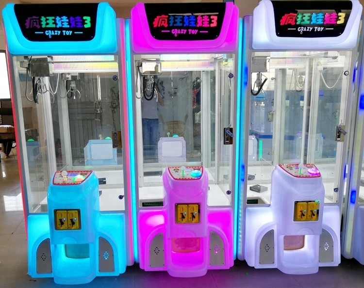 150w Indoor Arcade Games Toys Vending Machines / Crane Claw Machine