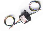 Precious Metals Miniature Through Bore Slip Ring 0~300rpm Working Speed 380VAC