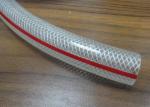 PVC Braided Hose / Food Grade Transparent Fiber Reinforced Braided Net Pipe
