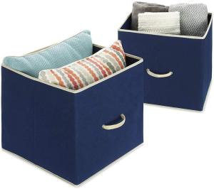 Quality Black 33H Foldable Cardboard Nonwoven Storage Box wholesale