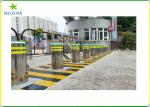 Stainless Steel Automatic Rising Bollards 219mm Diameter For Vehicle Blocking