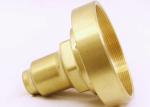 80*80 Hot Forged Parts 75mm Brass / Copper Control Valve CNC Turning Process