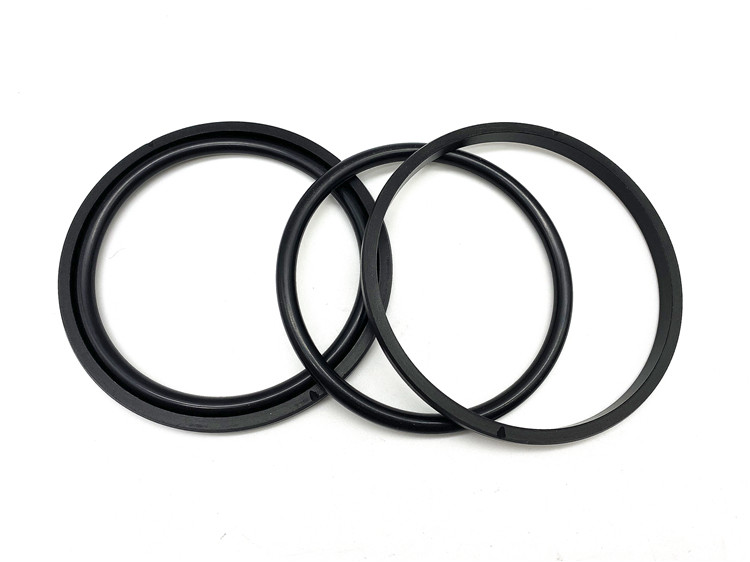 SPGO Piston Hydraulic Seals Bronze NBR PTFE 60-70 Shore A Hardness