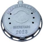 D400 EN124 Ductile Iron Manhole Cover Heavy Duty For Traffic Areas