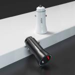 Black White High Output LG16 Lightning Cable Car Charger