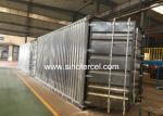 Capacity 50T Box Semi Trailer Storage Containers Air Brake