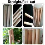 Air Drying Fumigation Certificate 120cm Wooden Mop Handles