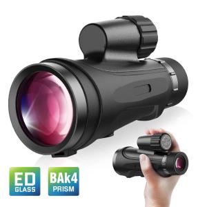 Quality 12X50 ED Telescope Phase Correction Coated BAK4 Prism Binoculars For Hiking Traveling wholesale
