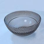 Toilet Round Black Vessel Sink Glass Bathroom Crystal Transparent
