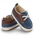New fashion Canvas shoes Anti-slip prewalker infant crib boy baby shoes