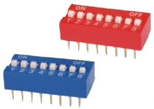 Quality DIP Switch Contact DSC-001 Pin pitch: 2.54mm*7.62mm wholesale