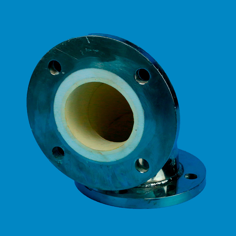 Powder Conveying Wear Resistant Pipeline Alumina Ceramic Lined Pipe With Customizable Ceramic Coating