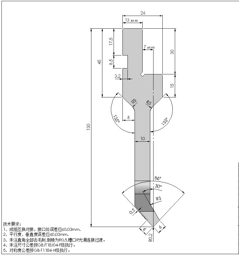 Press Brake Punch