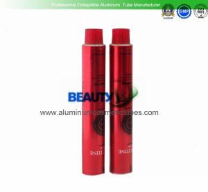 Quality Cosmetic Empty Aluminum Tubes Non - Toxic , Beauty Product Metal Tube Packaging wholesale