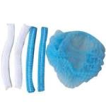 Pp Non Woven Disposable Bouffant Cap Biodegradable For Food Industry