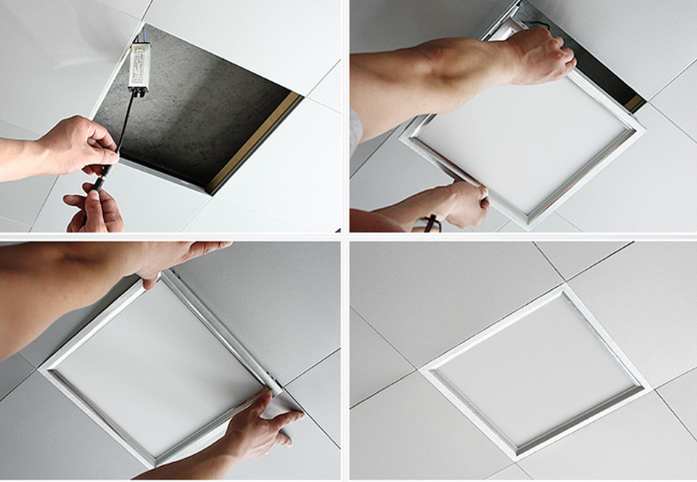 56W Ultra-thin Cool White LED Recessed Ceiling Panel Light 1200X600 High Brightness LED Panel Light