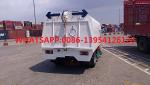 White Special Purpose Truck , ISUZU 600P Single Cabin 4X2 Six Wheels 3M3 Mini