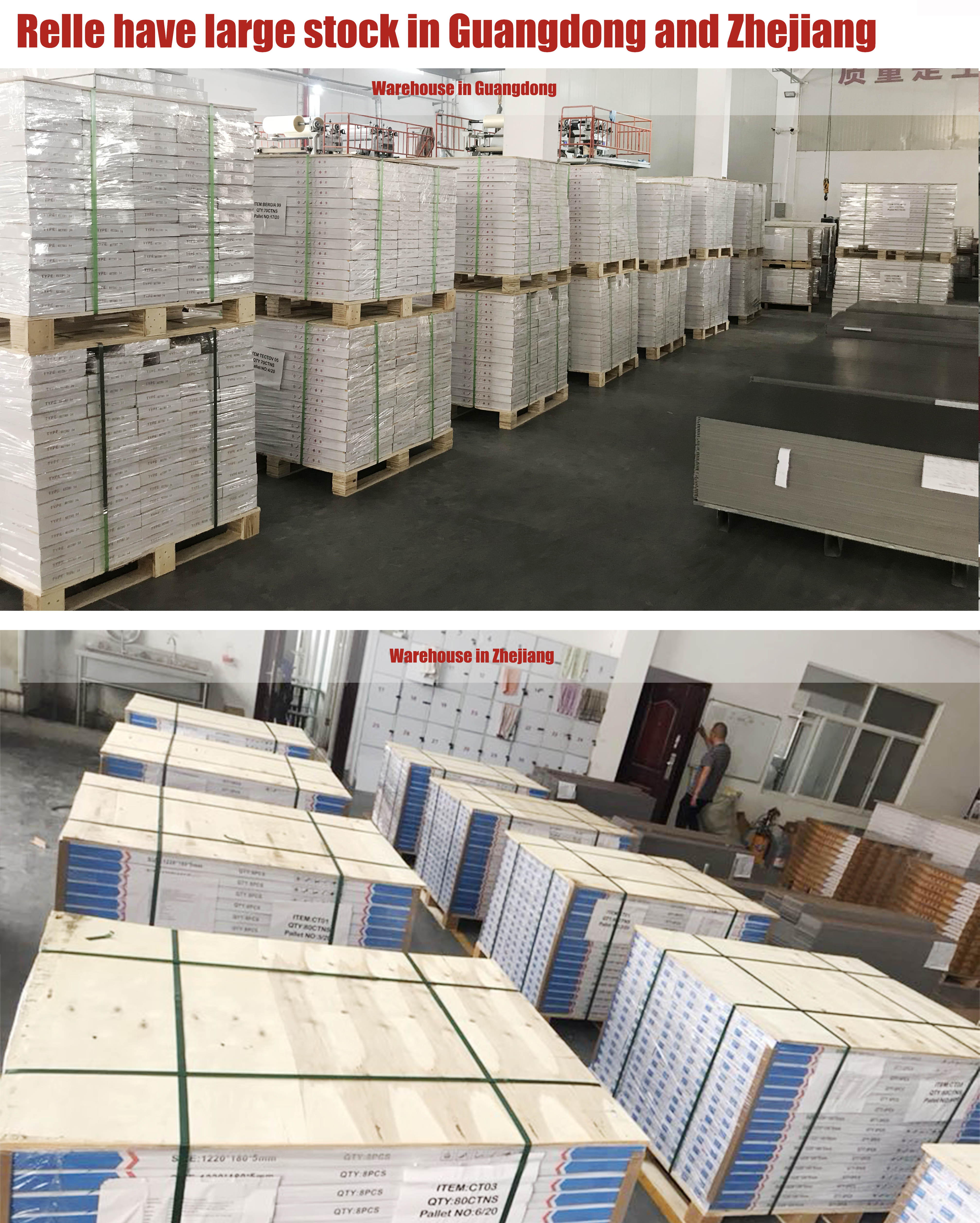 Anti Fire Click Lock PVC Flooring Eco Friendly Composite Parquet Flooring