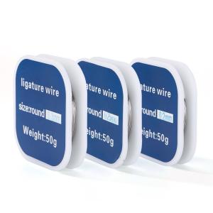 Quality Class II Dental Surgical Orthodontic Ligature Wire 0.2mm 0.25mm 0.3mm Round Stainless Steel wholesale