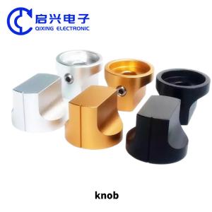Quality Audio Amplifier Potentiometer Knob Duckbill Shaped 20X15mm wholesale